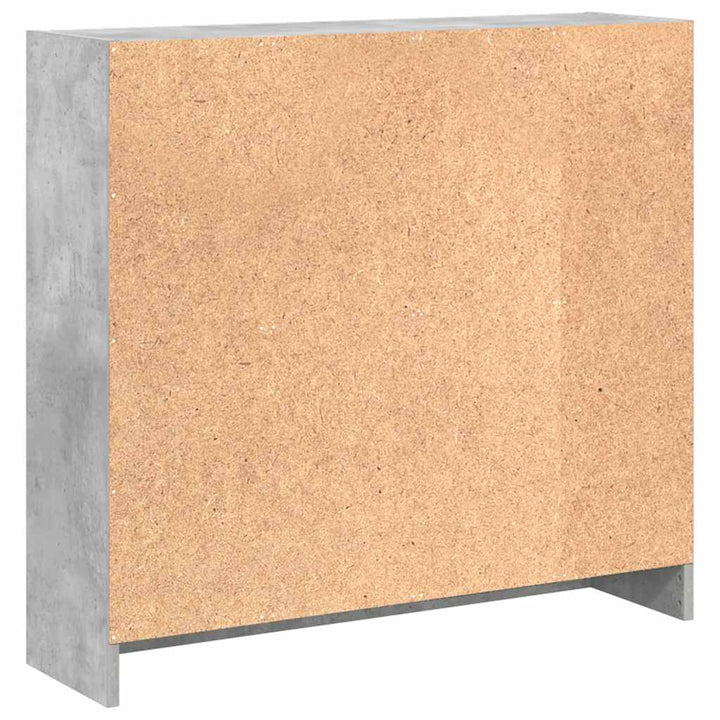 bogreol 80x24x75 cm konstrueret træ hvid