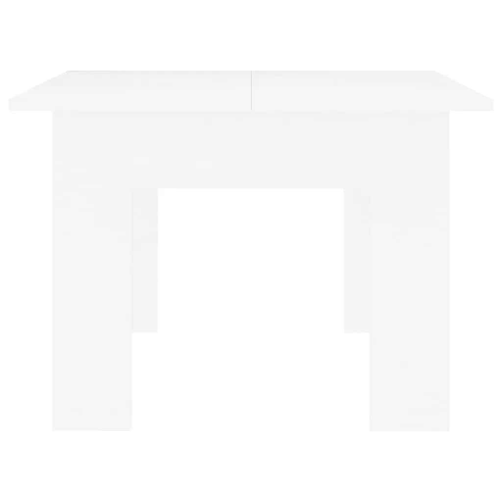 sofabord 100x60x42 cm konstrueret træ hvid