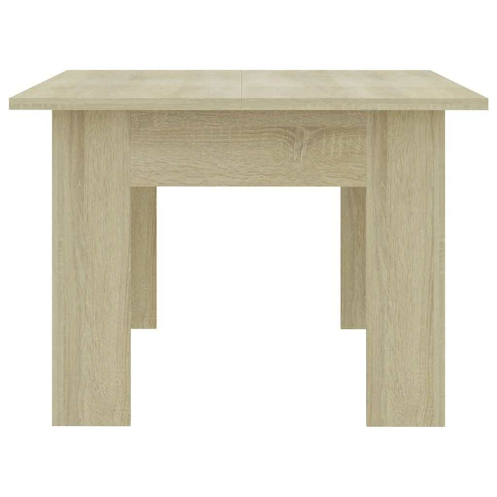 sofabord 100x60x42 cm konstrueret træ sonoma-eg