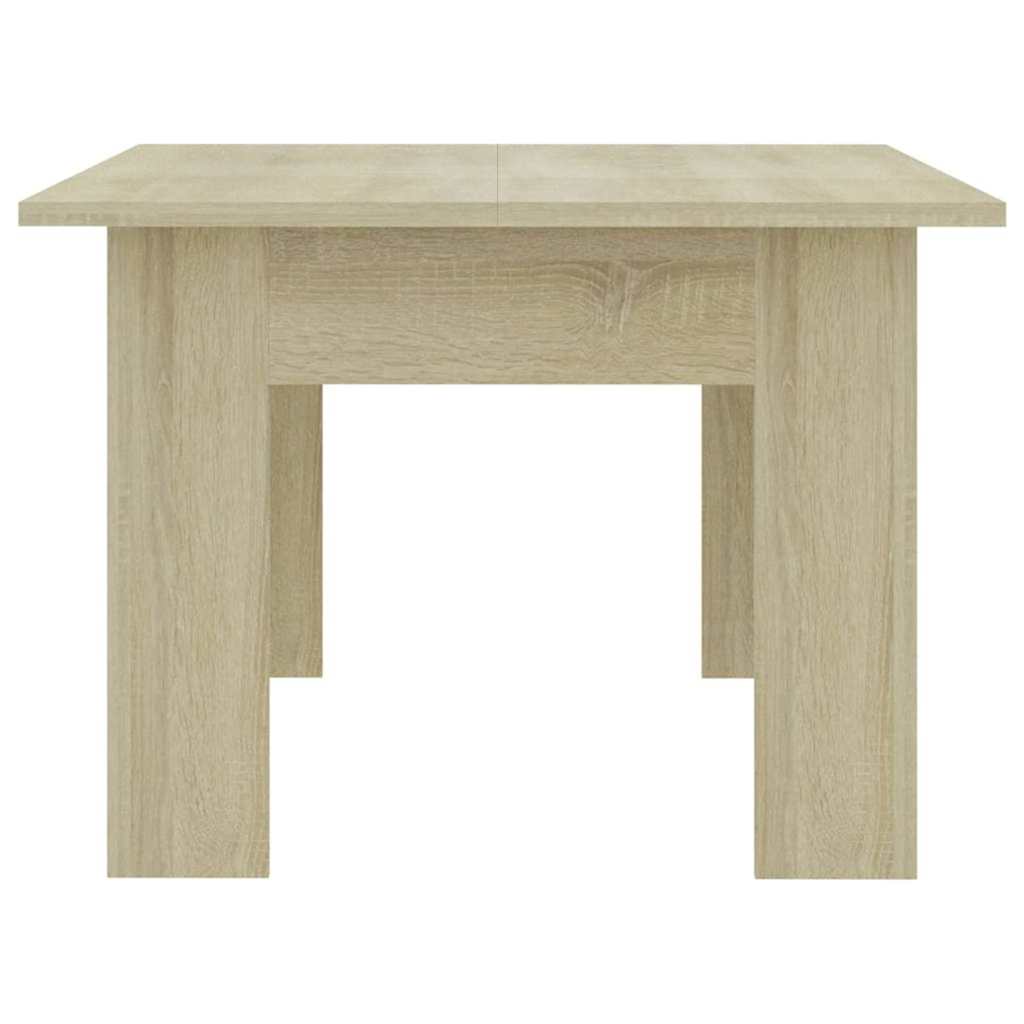 sofabord 100x60x42 cm konstrueret træ sonoma-eg