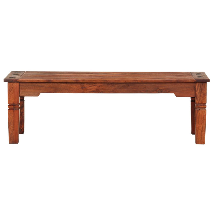 sofabord 110x50x35 cm massivt akacietræ