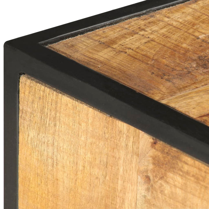 tv-skab 130x30x39 cm massivt mangotræ