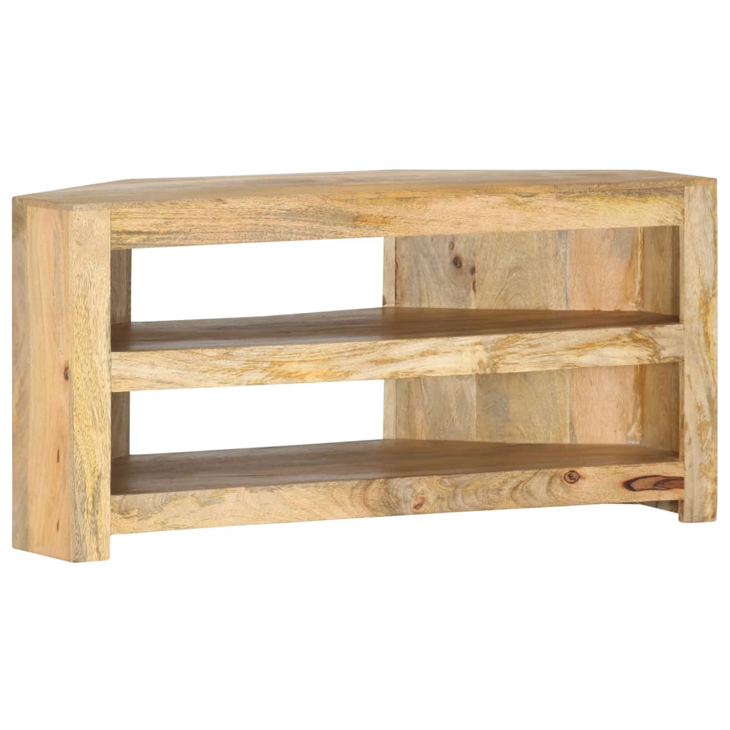 tv-skab 90x45x45 cm massivt mangotræ