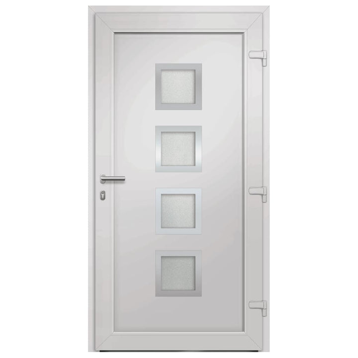 hoveddør 108x208 cm antracitgrå