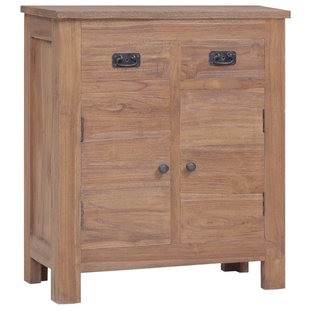 skænk 65x30x75 cm massivt teaktræ