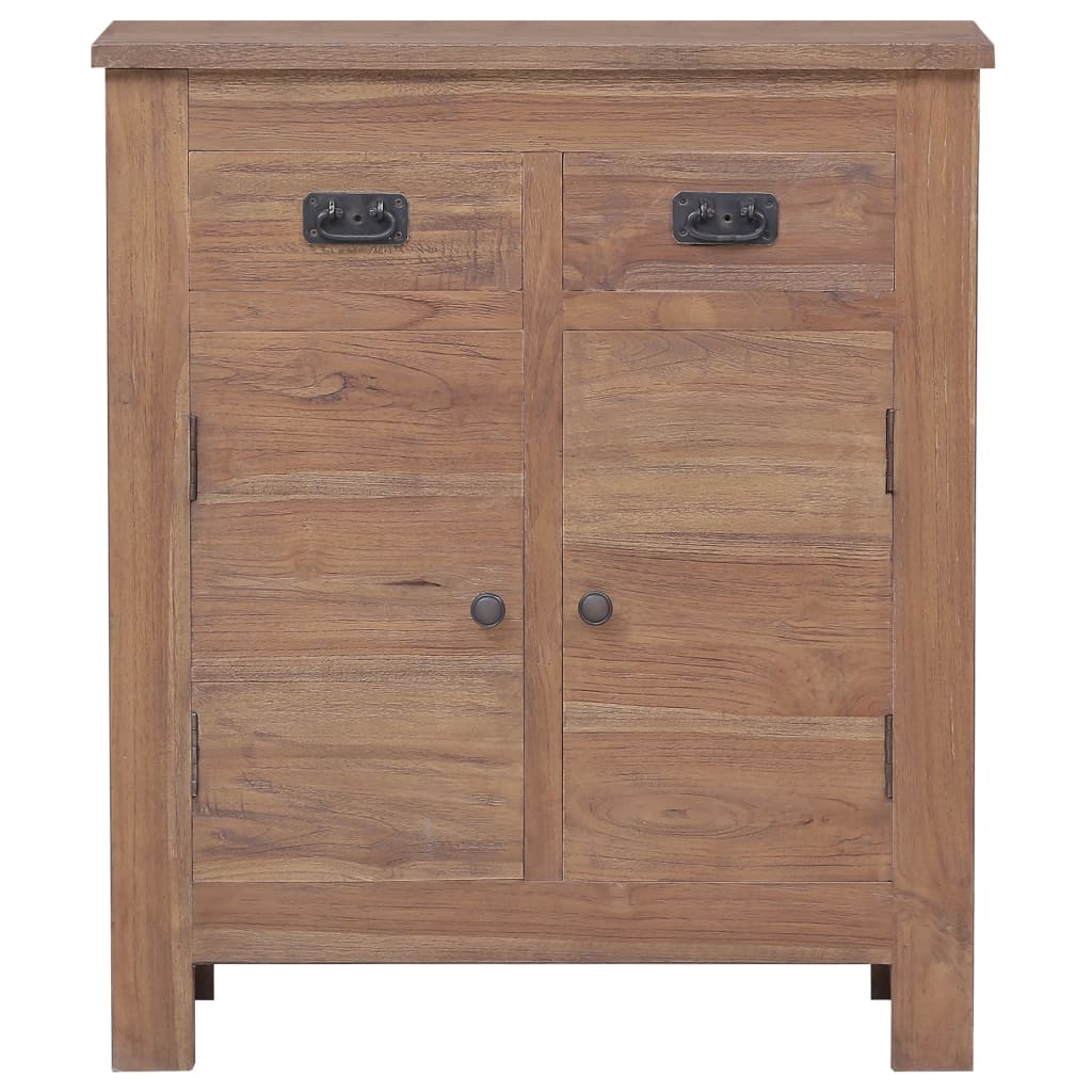 skænk 65x30x75 cm massivt teaktræ