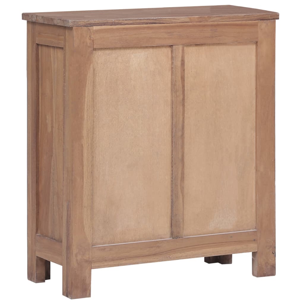 skænk 65x30x75 cm massivt teaktræ