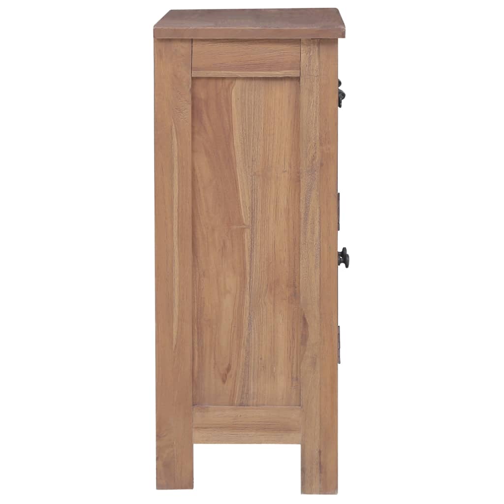 skænk 65x30x75 cm massivt teaktræ