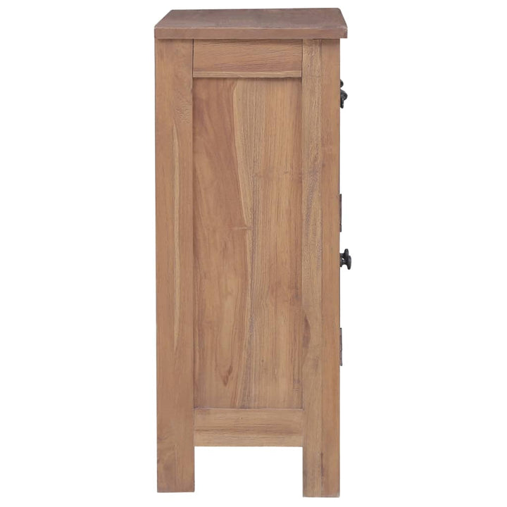skænk 65x30x75 cm massivt teaktræ