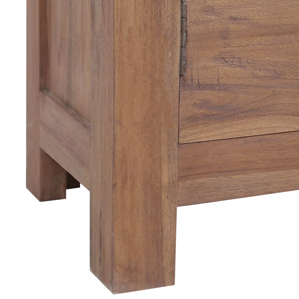 skænk 65x30x75 cm massivt teaktræ