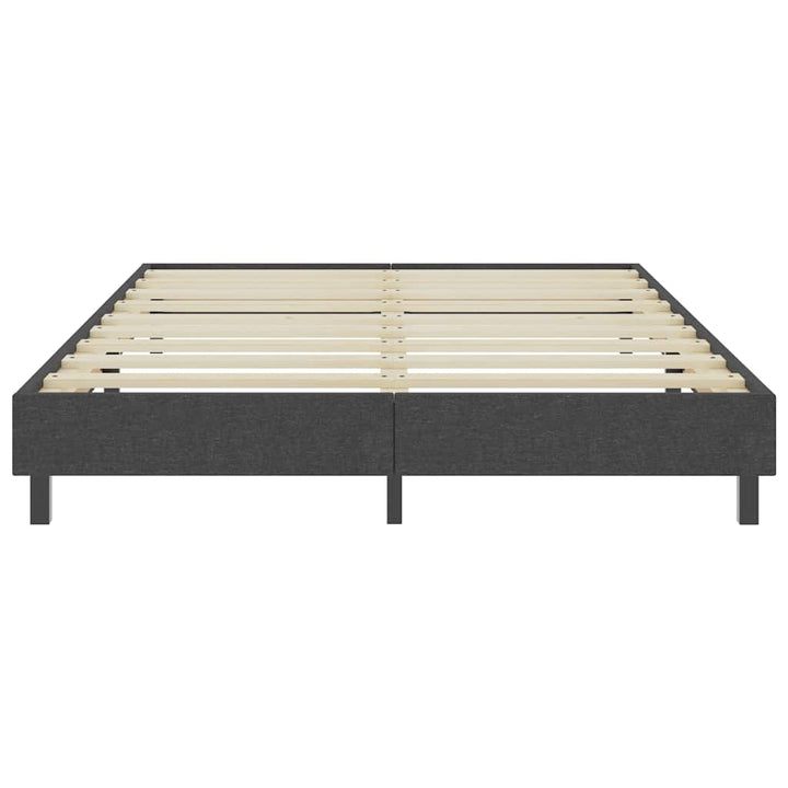 sengestel til boxmadras 160x200 cm stof grå
