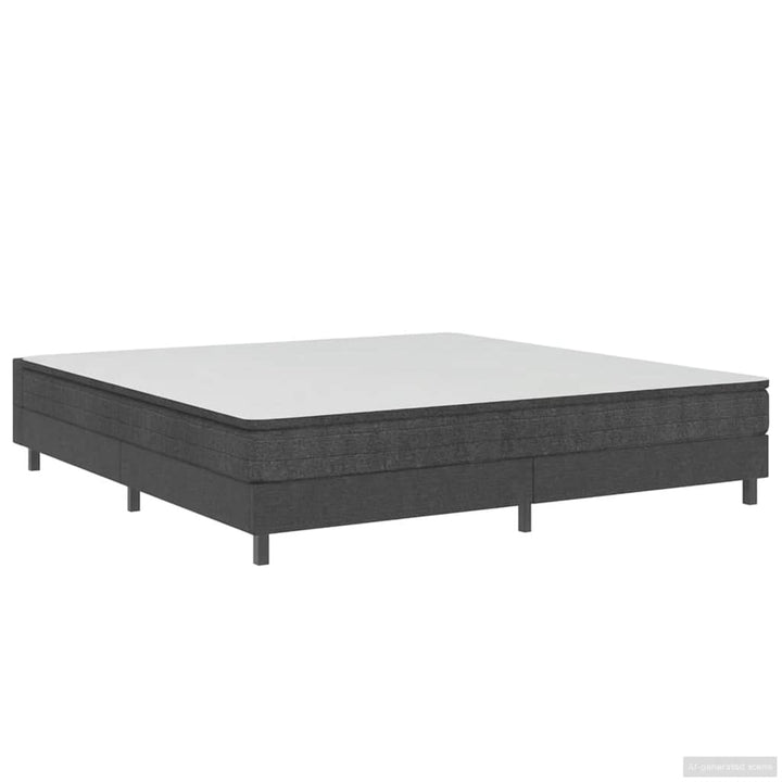 sengestel til boxmadras 180x200 cm stof grå