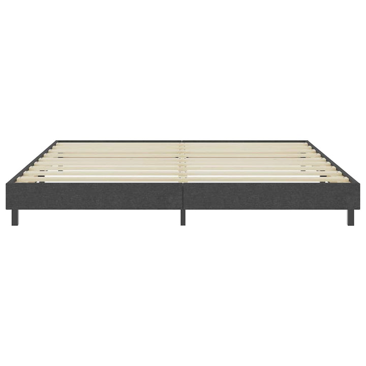 sengestel til boxmadras 200x200 cm stof grå