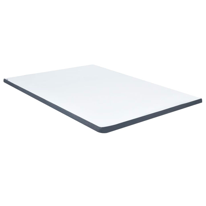 topmadras til seng med boxmadras 200x140x5 cm medium blød
