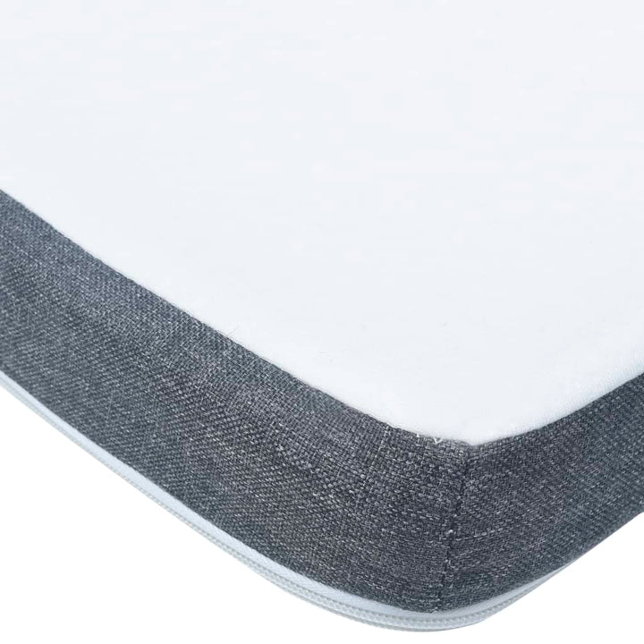 topmadras til seng med boxmadras 200x160x5 cm medium blød