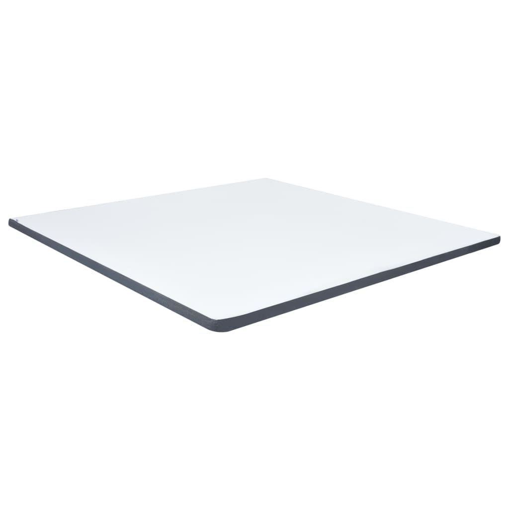 topmadras til seng med boxmadras 200x200x5 cm medium blød