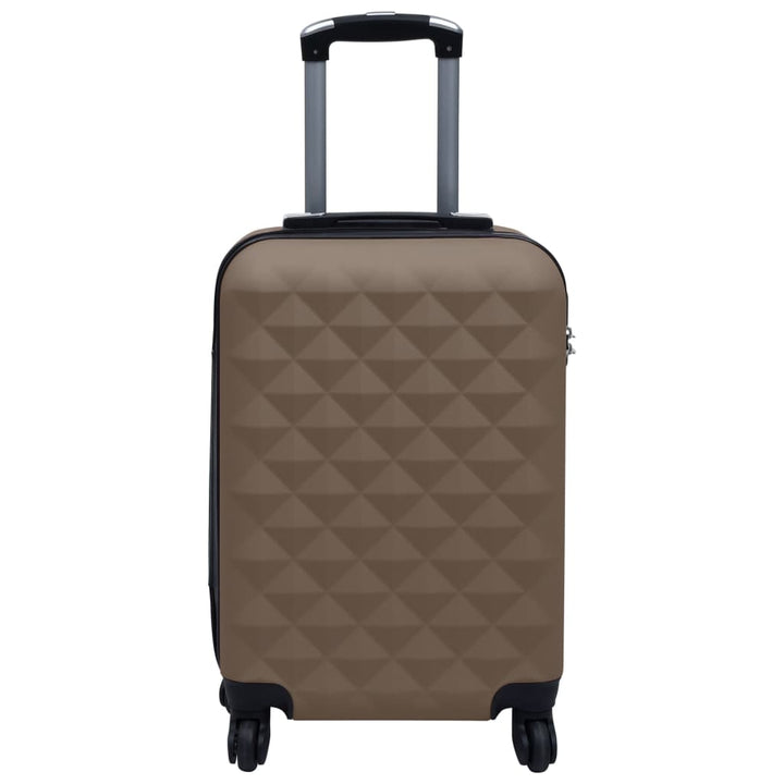 hardcase-kuffert ABS brun