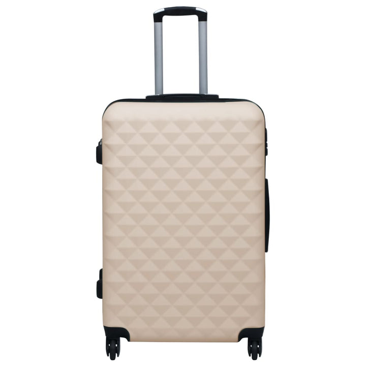 hardcase-kuffert ABS guldfarvet
