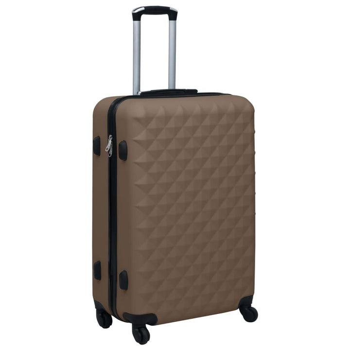 hardcase-kuffert ABS brun