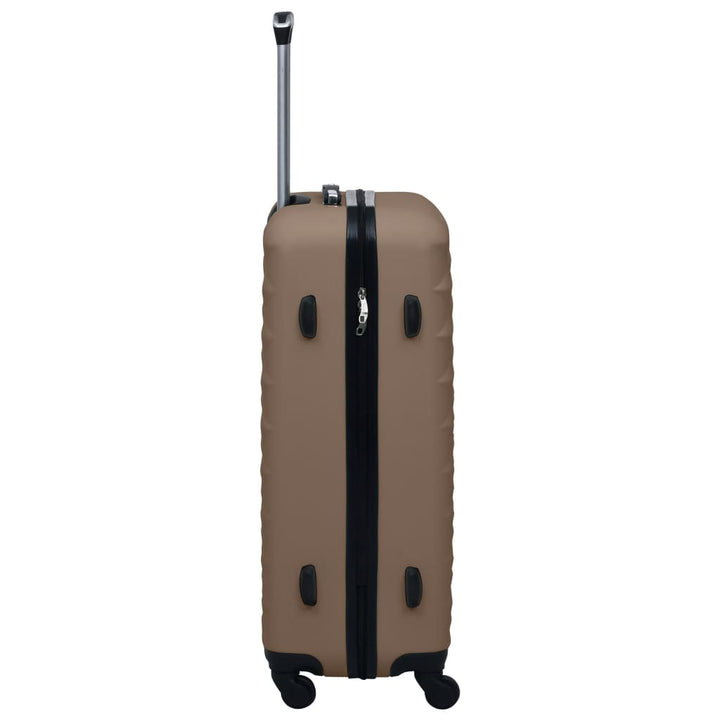 hardcase-kuffert ABS brun