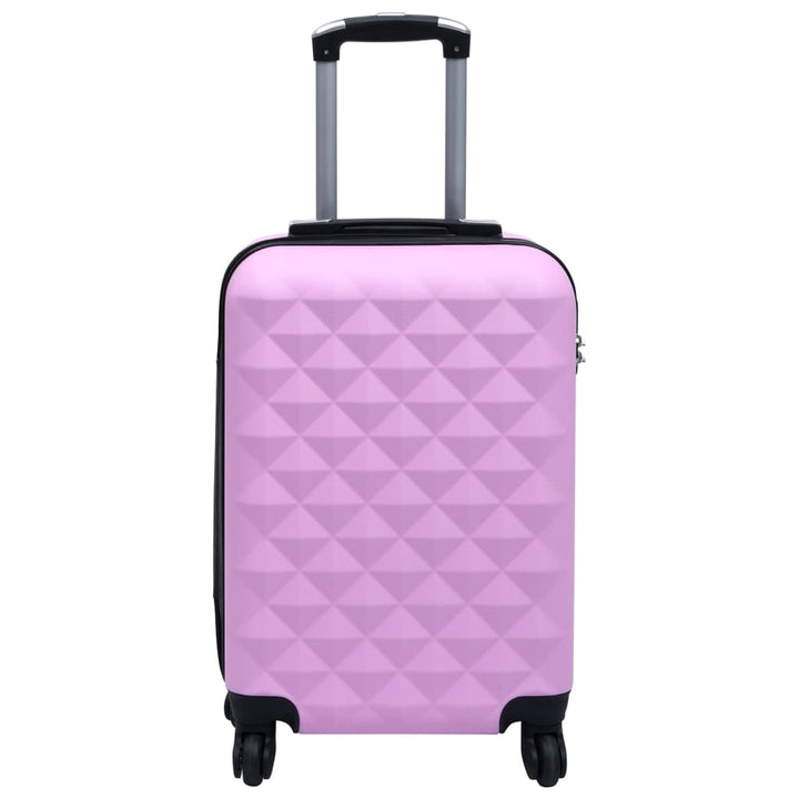 kuffertsæt 2 stk. hardcase ABS pink