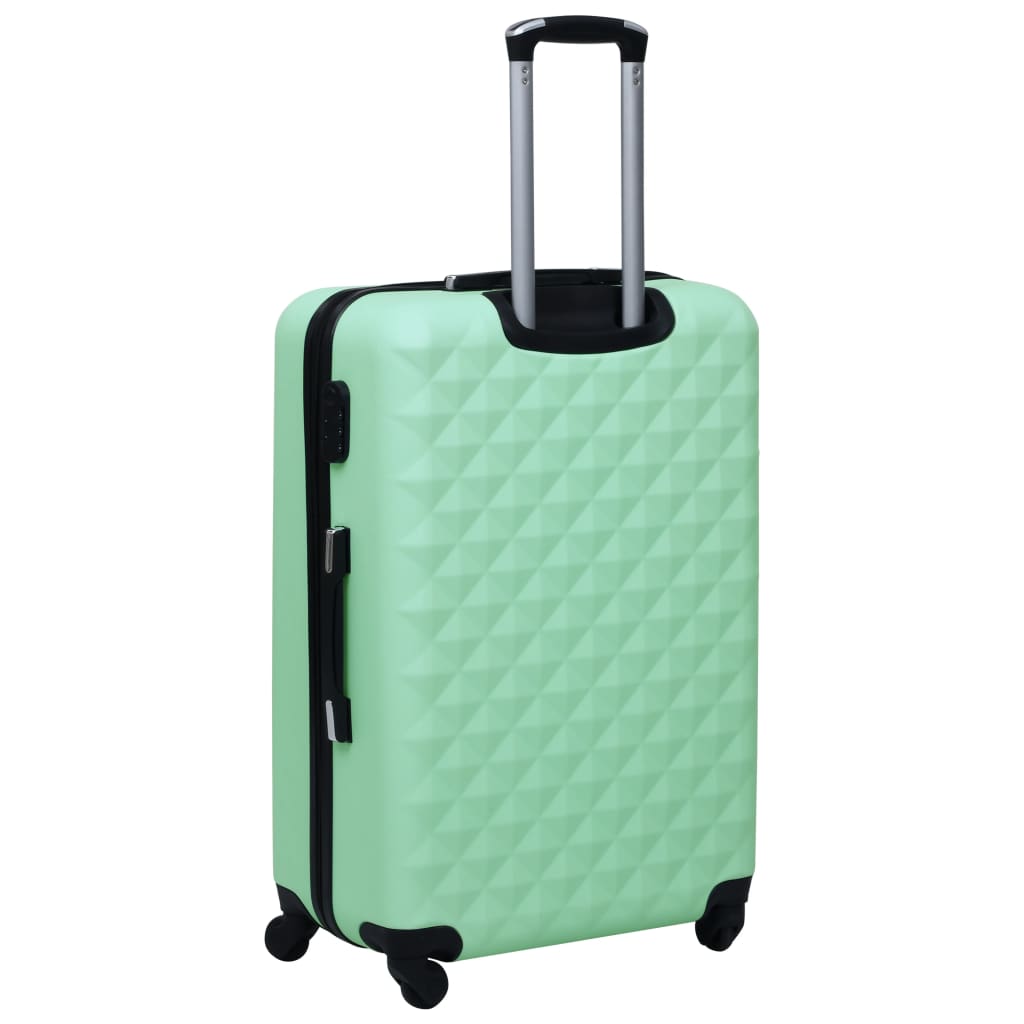 kuffertsæt 2 stk. hardcase ABS mintgrøn