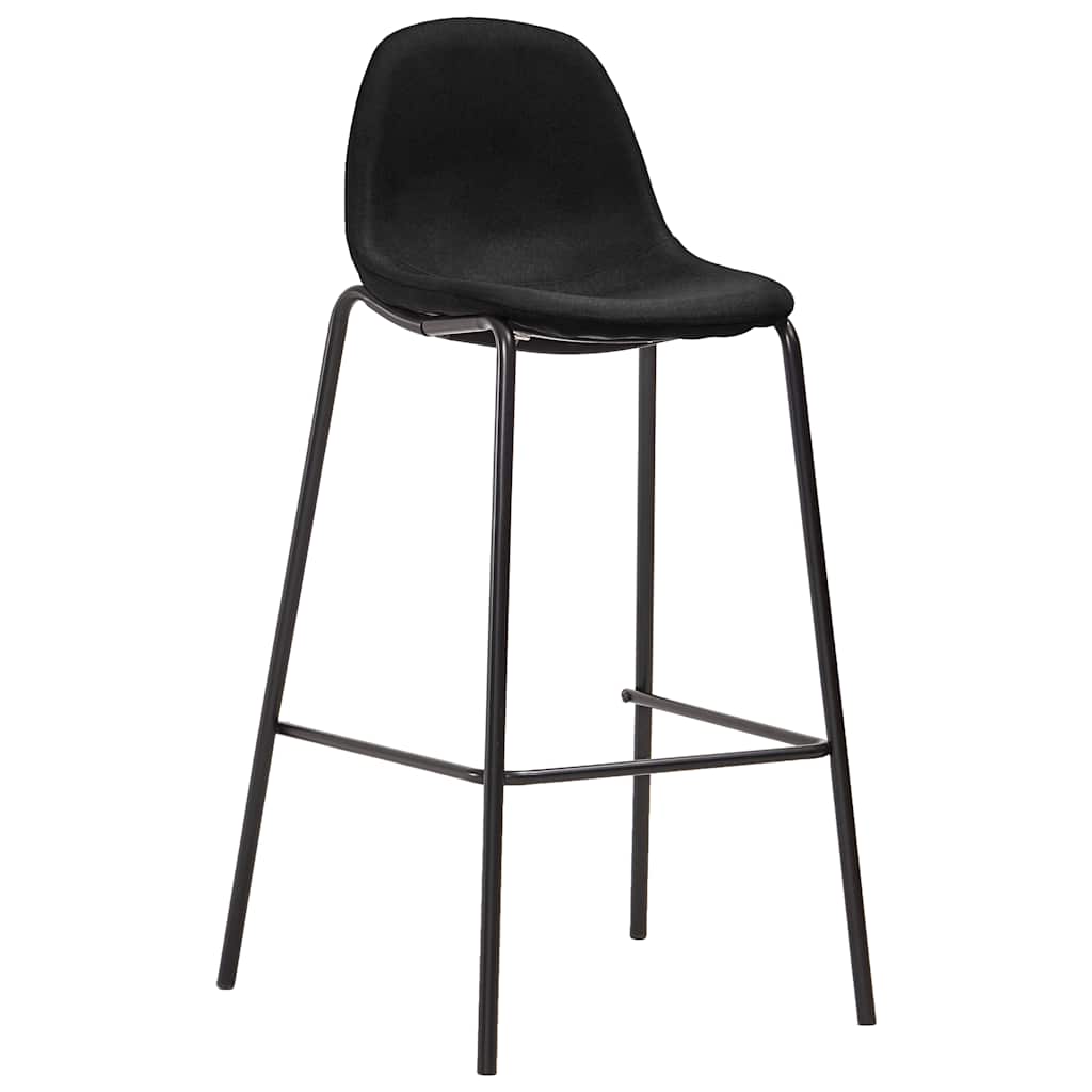 barsæt 3 dele stof sort