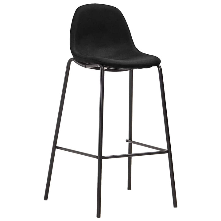 barsæt 3 dele stof sort