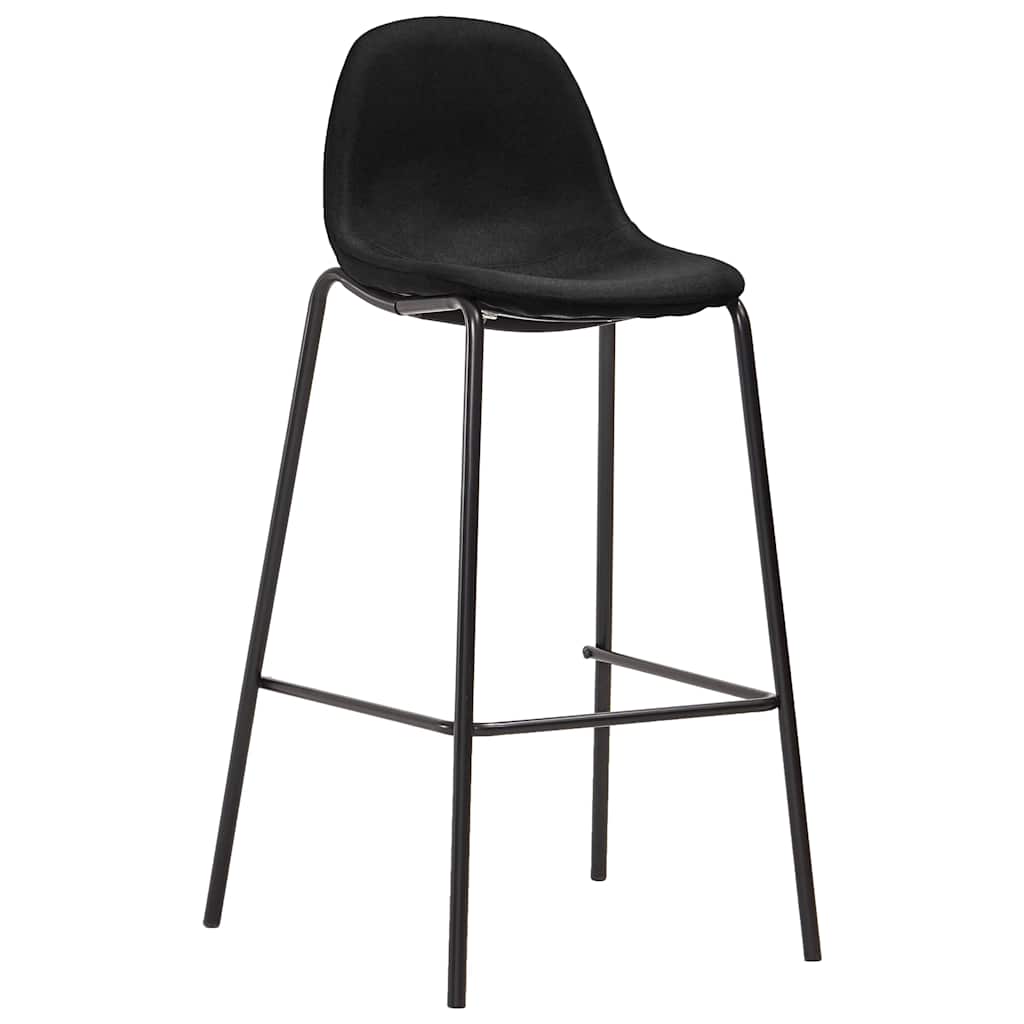 barsæt 3 dele stof sort