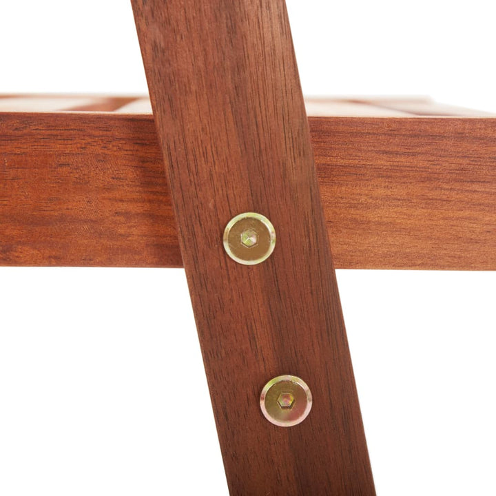 udendørs spisebordsstole 6 stk. massivt akacietræ