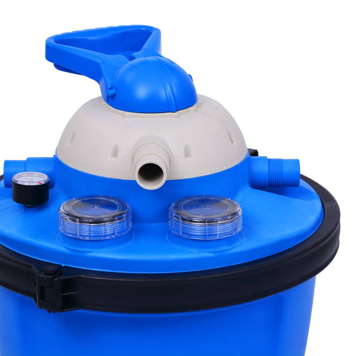 sandfilterpumpe med timer 550 W 50 l