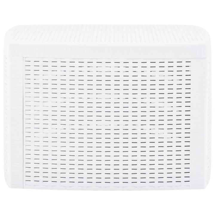sidebord 54 x 54 x 36,5 cm plastik hvid