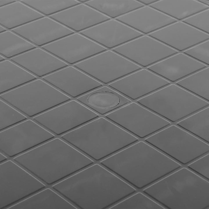 havebord 89 cm plastik antracitgrå