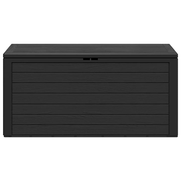 opbevaringskasse til haven 116x44x55 cm antracitgrå