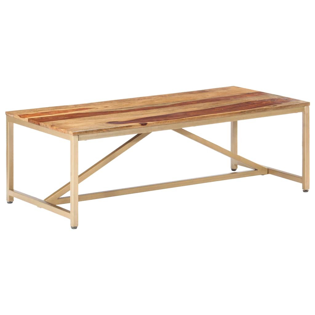 sofabord 120x60x40 cm massivt træ
