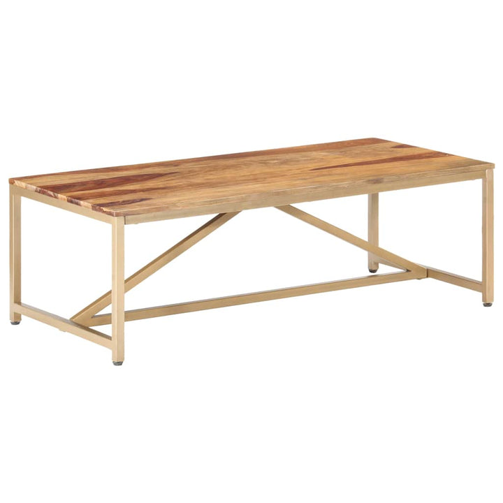 sofabord 120x60x40 cm massivt træ