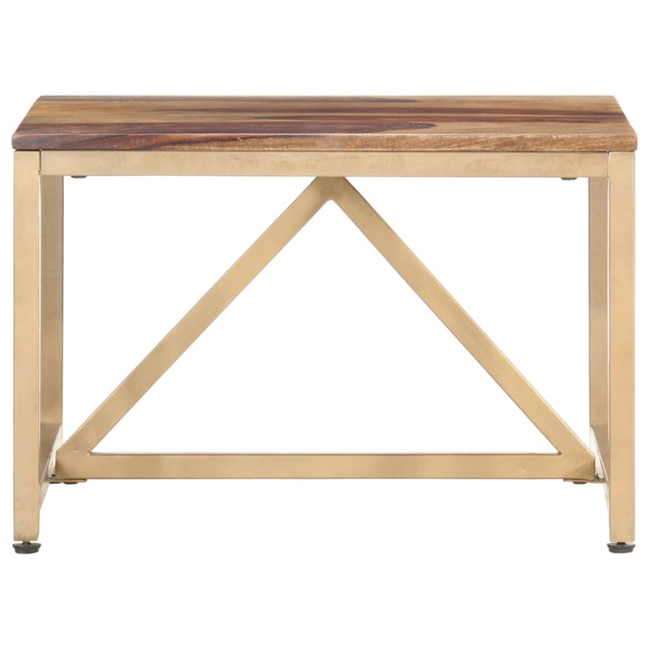 sidebord 60x60x40 cm massivt træ