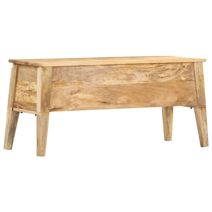 opbevaringskasse 99x35x48 cm massivt mangotræ