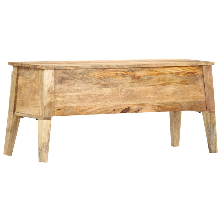opbevaringskasse 99x35x48 cm massivt mangotræ