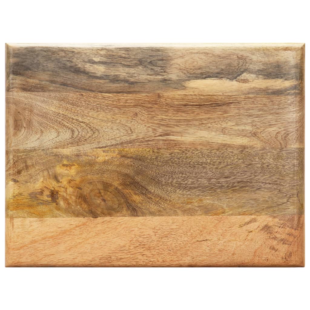 magasinholder 40x30x50 cm massivt mangotræ og stål