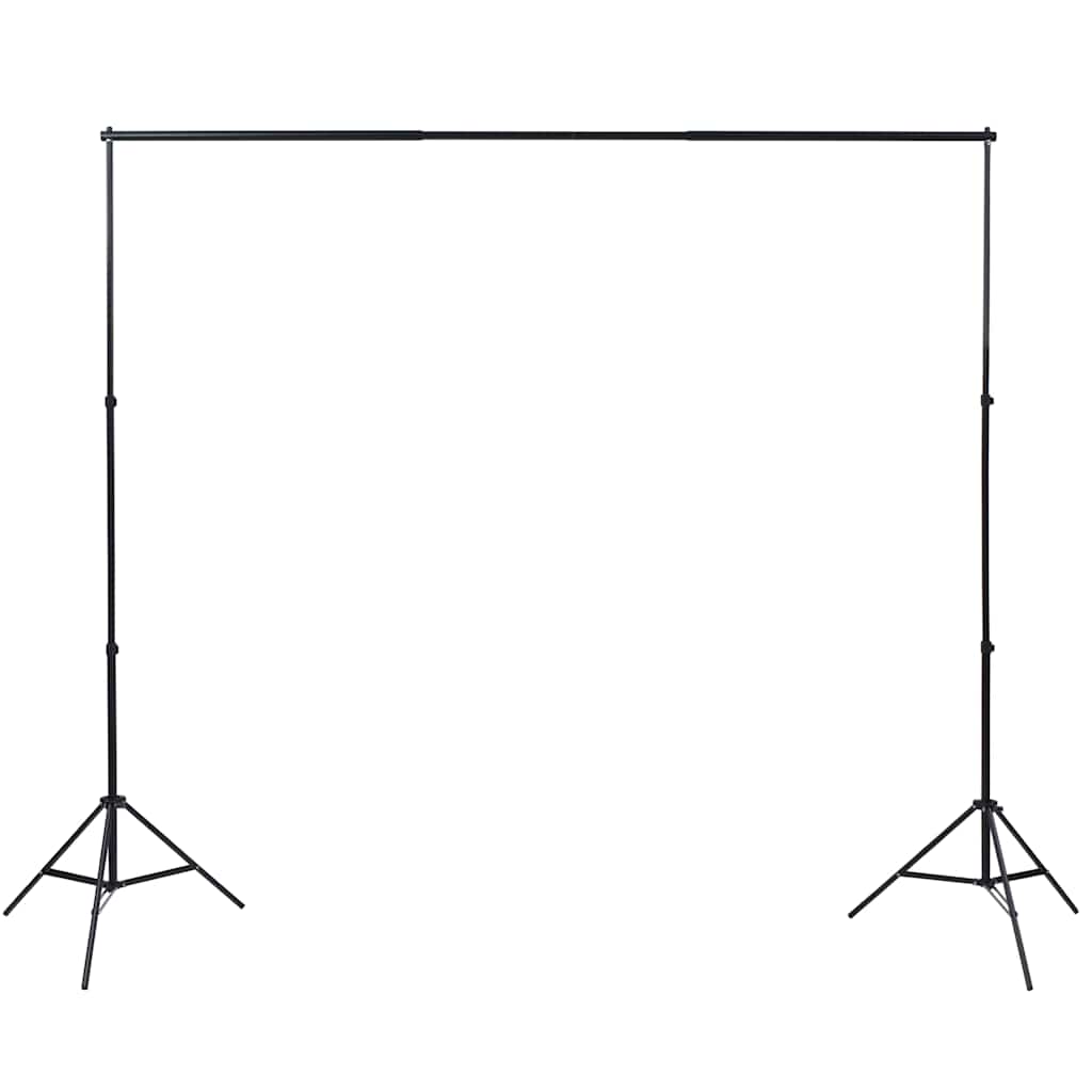 fototstudieudstyr med bagtæppe og softboxbelysning