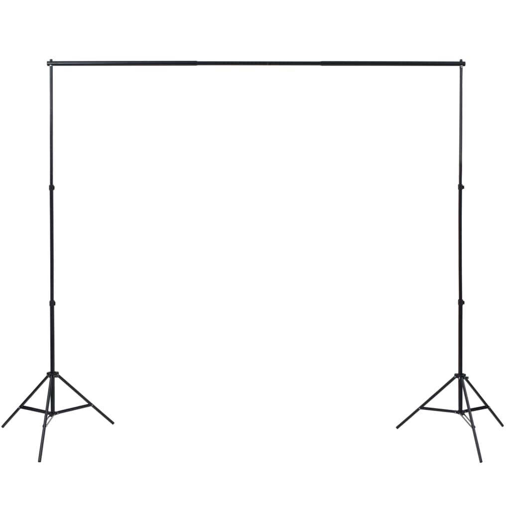 fotostudiesæt med softboxlamper og baggrunde