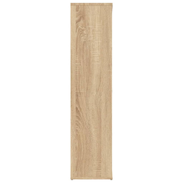 bogreol 50x25x106 cm konstrueret træ sonoma-eg