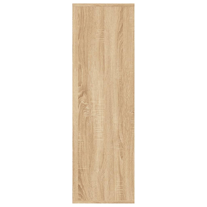 bogreol 98x29x97,5 cm konstrueret træ sonoma-eg
