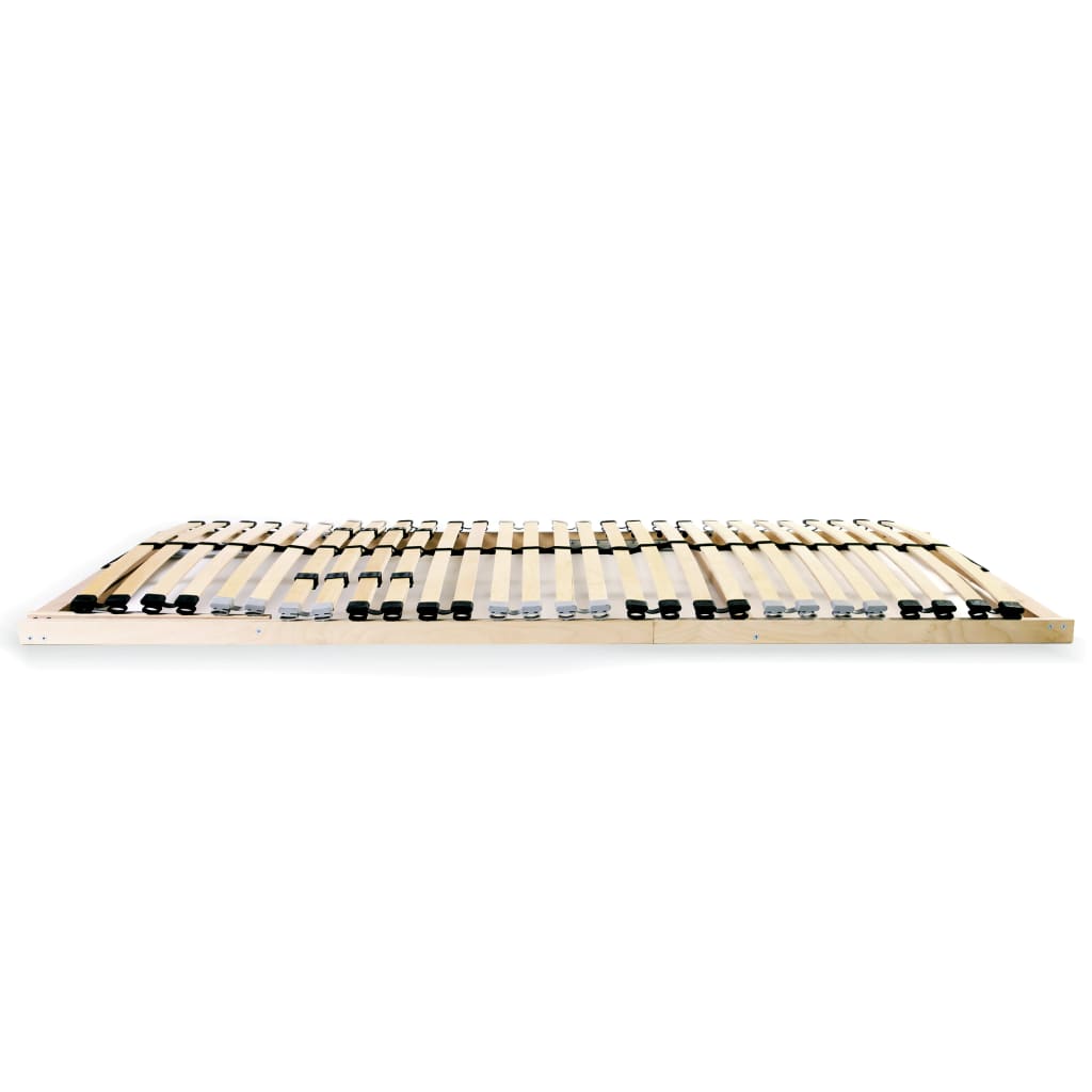 lamelbunde til seng 2 stk. 28 lameller 7 zoner 70 x 200 cm