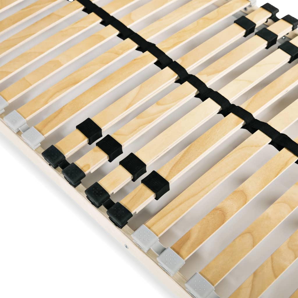 lamelbunde til seng 2 stk. 28 lameller 7 zoner 70 x 200 cm