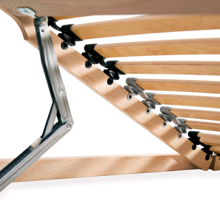 lamelbunde til seng 2 stk. 28 lameller 7 zoner 90 x 200 cm