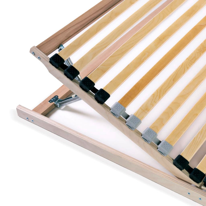 lamelbunde til seng 2 stk. 28 lameller 7 zoner 90 x 200 cm
