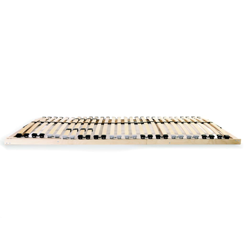 lamelbunde til seng 2 stk. 28 lameller 7 zoner 90 x 200 cm