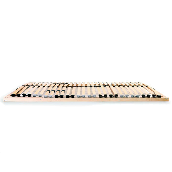lamelbunde til seng 2 stk. 28 lameller 7 zoner 90 x 200 cm